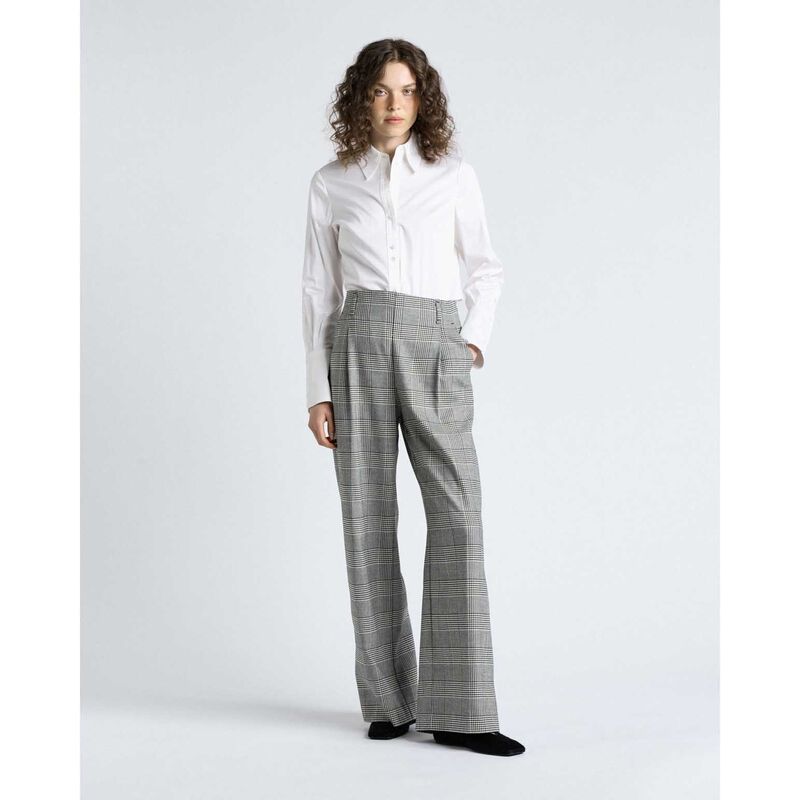 Cue Topstitched Cotton Shirt image number 3